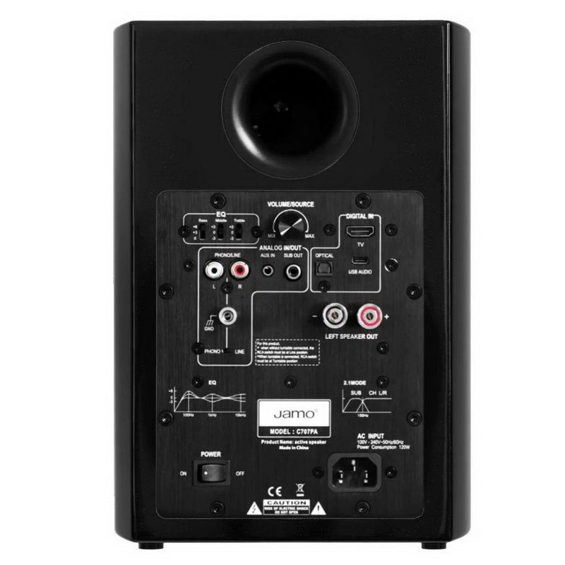 Jamo C707PA MKII, Black