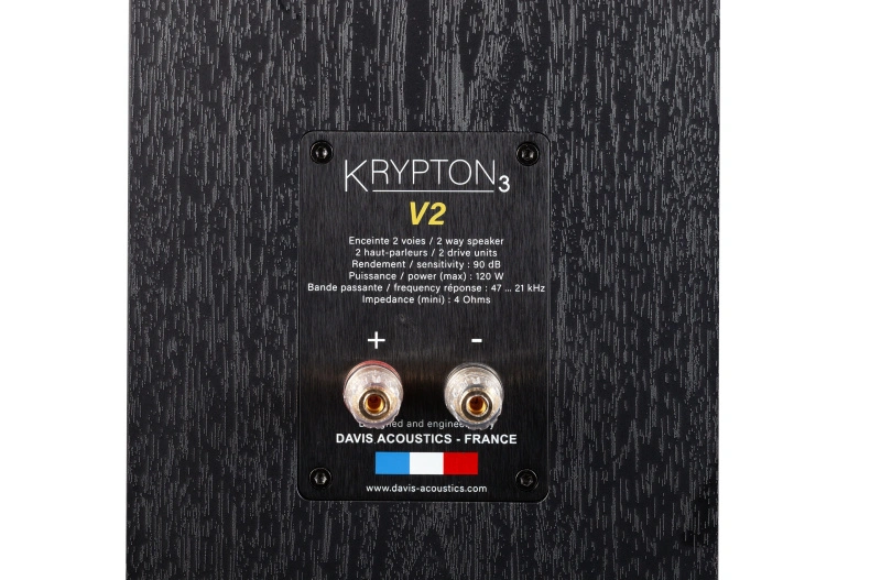 Davis Acoustics Krypton 3 V2 Technik Black