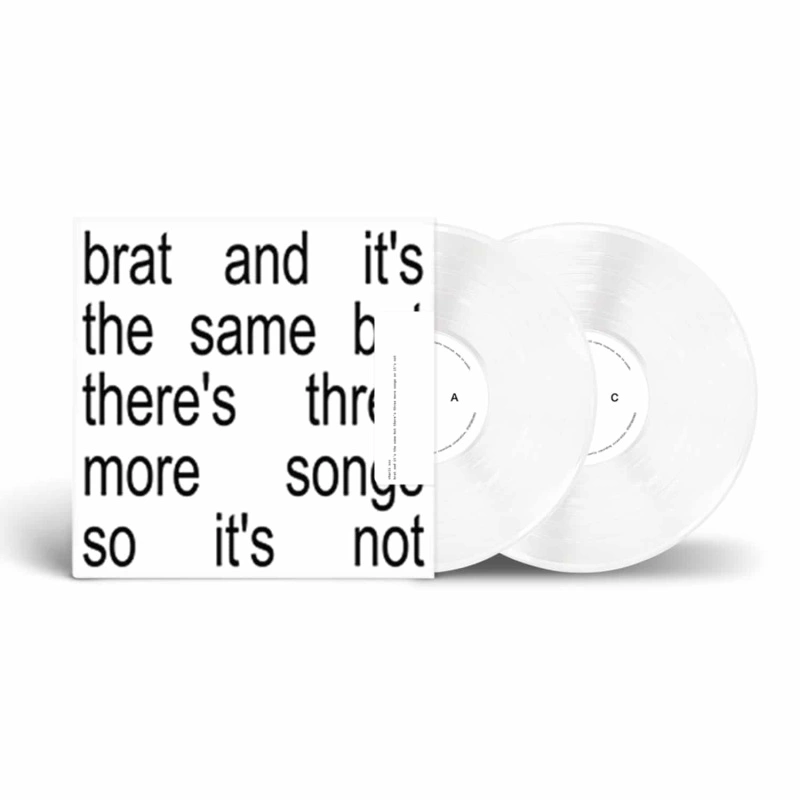 Brat And It's The Same But There's Three More Songs So It's Not (Deluxe Edition White Vinyl) 