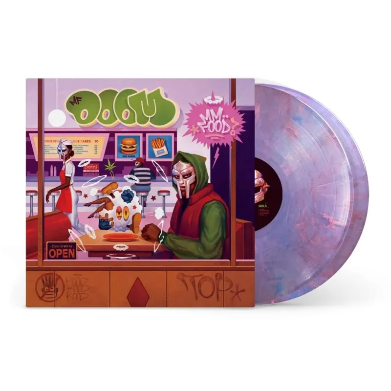 MM..FOOD (20 Anniversary Sweetart Marble Purple, Pink & Blue Vinyl)