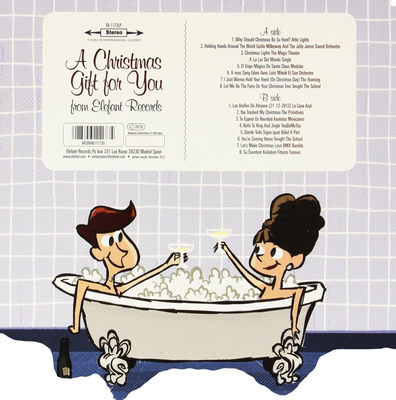 A Christmas Gift For You From Elefant Records (White Vinyl)