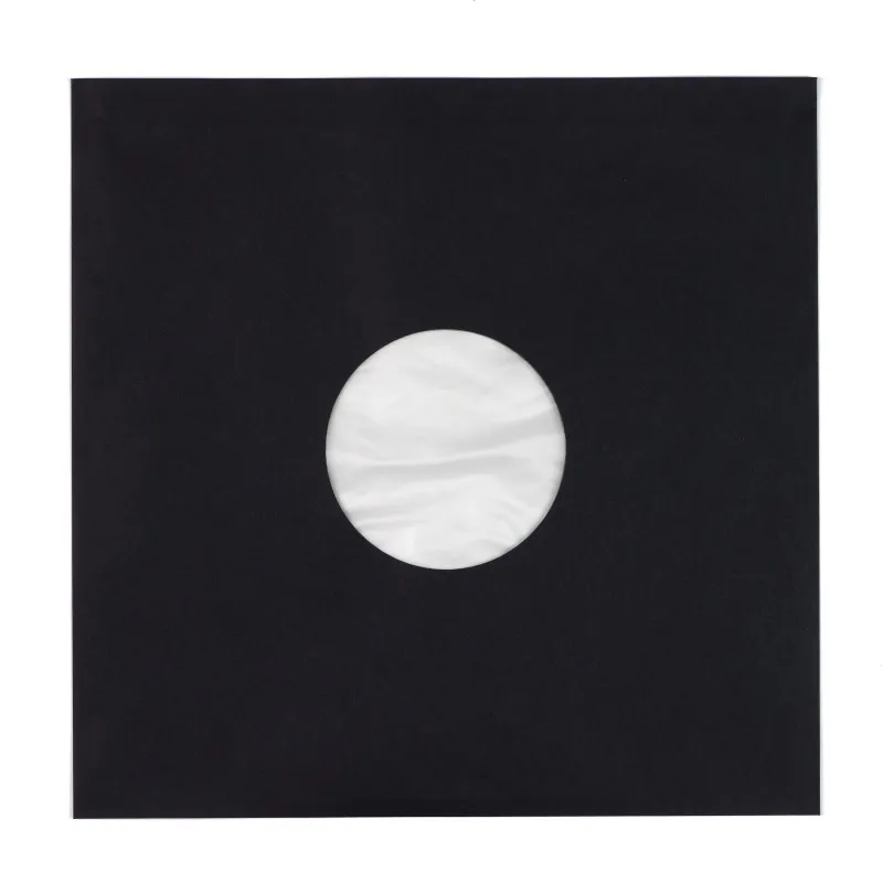 Конверт для виниловых пластинок Radiotehnika LPA012 12" из рисовой бумаги с вкладышем антистатический (25 шт.) Цвет: Black