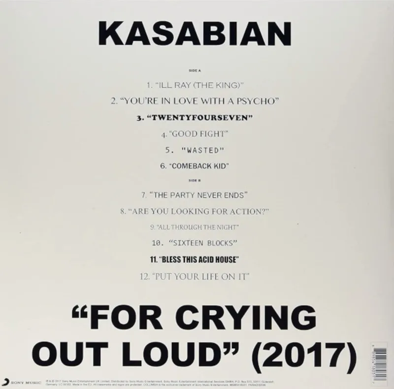 For Crying Out Loud