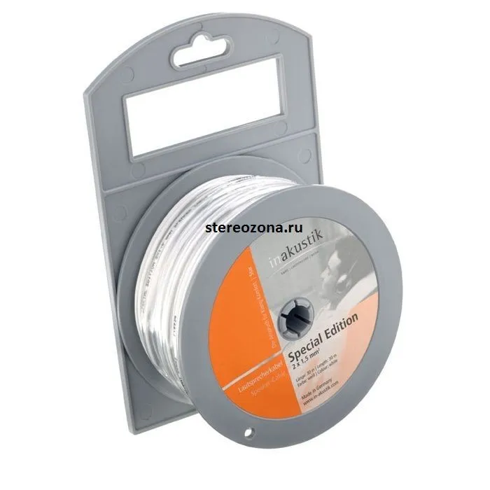 Inakustik Star LS Special Edition White 2 x 1.5 mm2, 30 m (010024369)