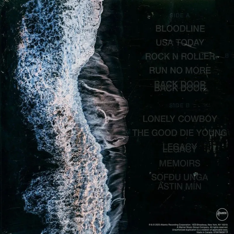 Mixed Emotions (Blue & Black Opaque Marbled Vinyl)