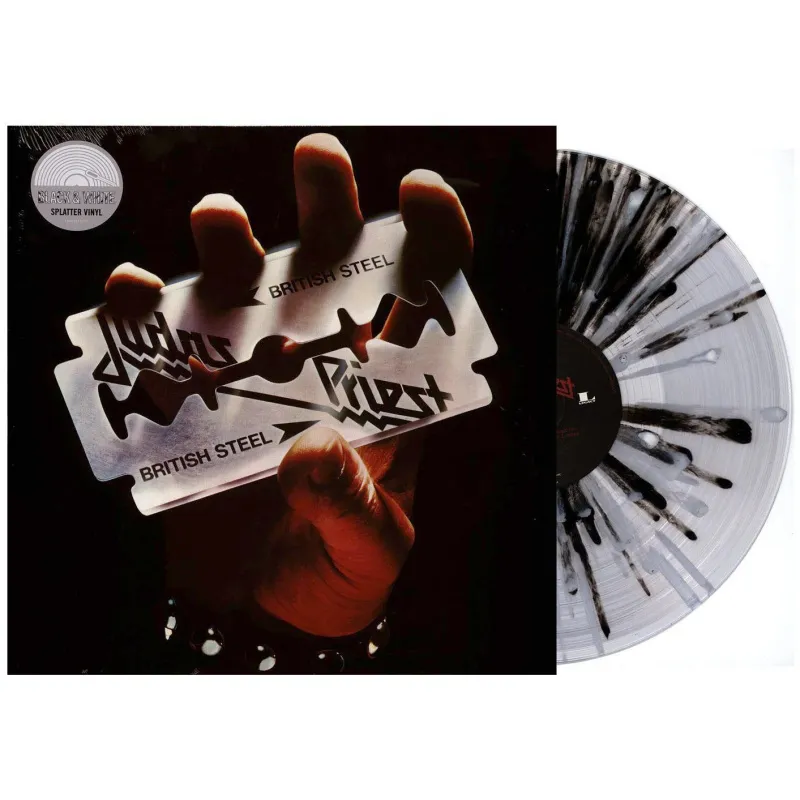 British Steel (Black & White Splatter Vinyl)