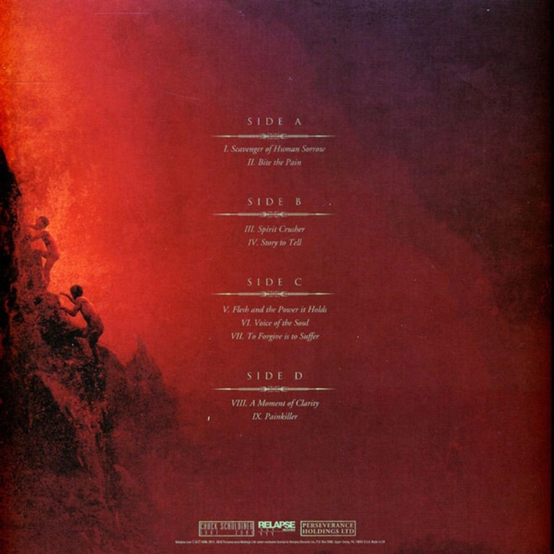 The Sound Of Perseverance (Deluxe Special Edition Black, Red & Metallic Gold Splatter Vinyl)