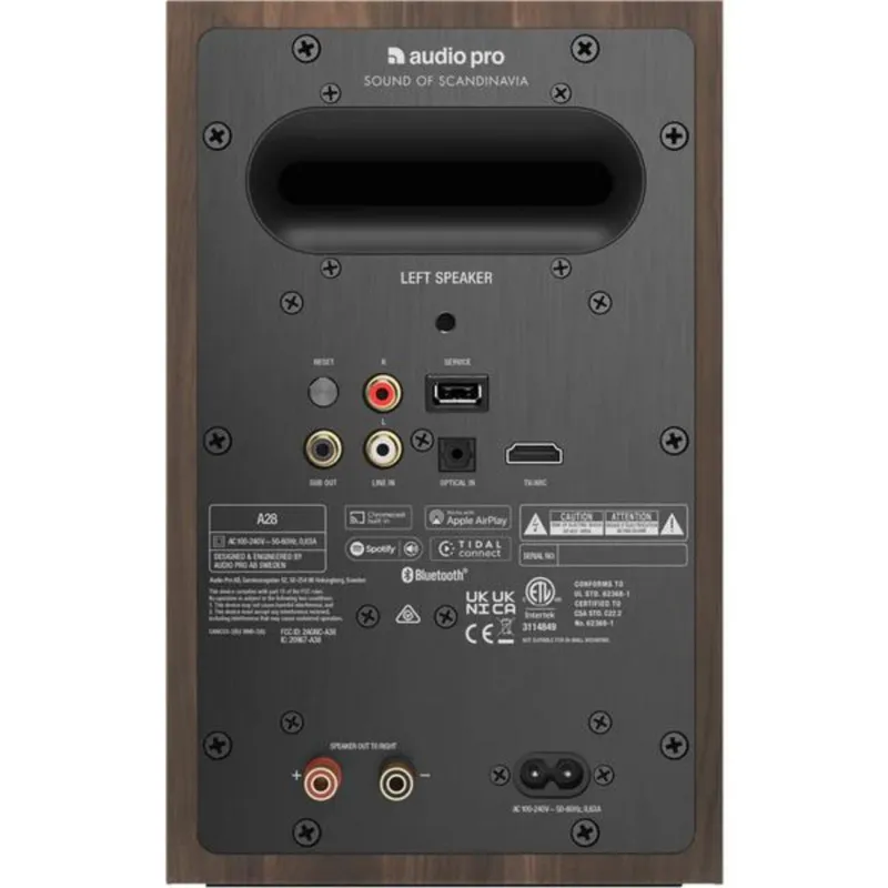 Audio Pro A28 Walnut