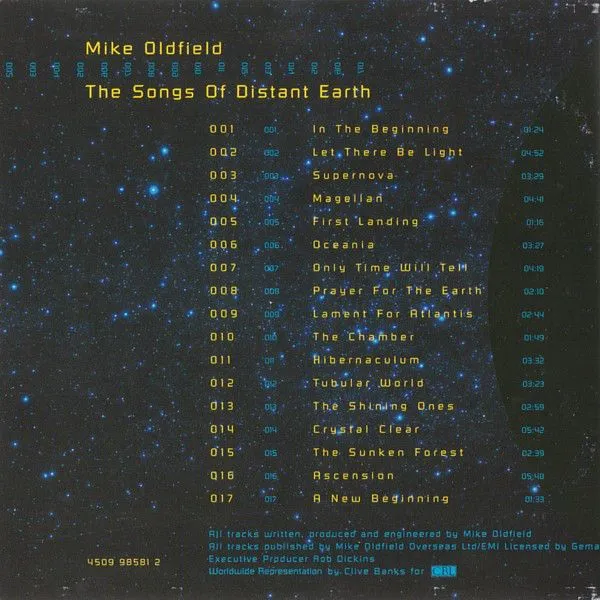 The Songs Of Distant Earth