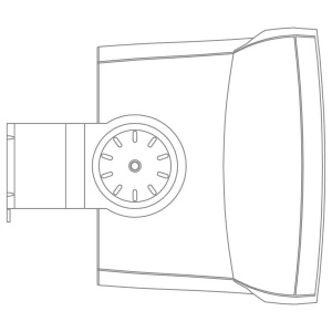 Настенный громкоговоритель Audac WX502MK2/B