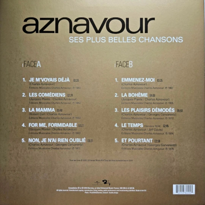 Ses Plus Belles Chansons