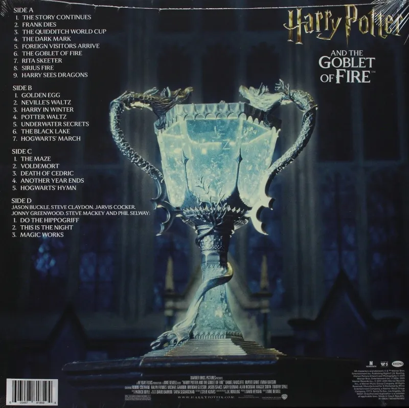 Harry Potter And The Goblet Of Fire (Original Motion Picture Soundtrack) (Clear Vinyl)