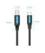 Vention USB 2.0 Type C M/BM - 2м