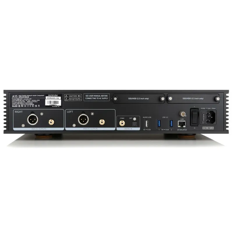  Aurender A15 4TB Black
