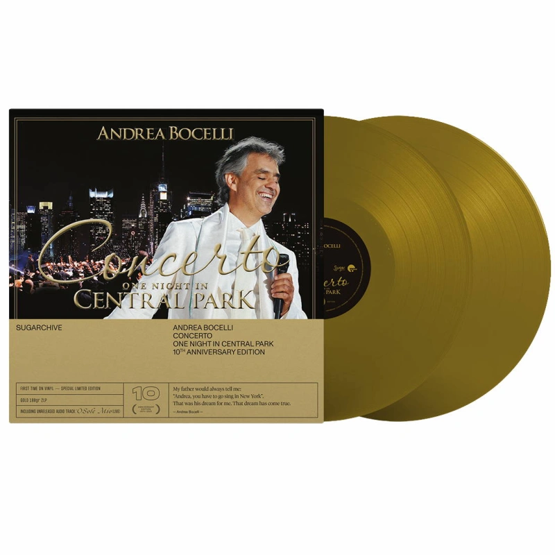 Concerto: One Night In Central Park (10th Anniversary Gold Vinyl)