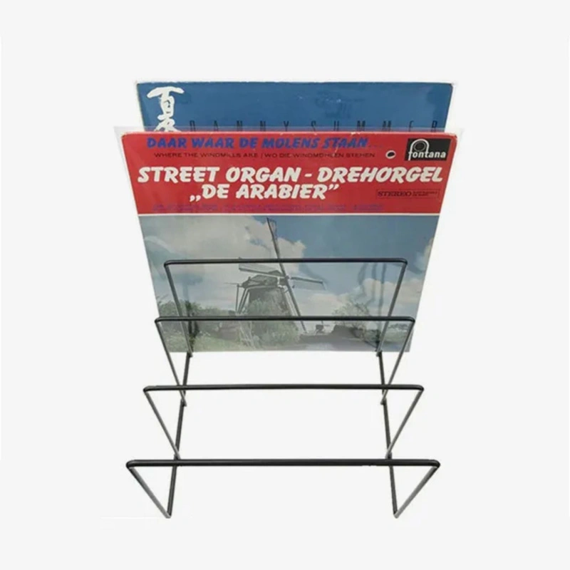 Подставка для пластинок металлическая (квадрат) под 50 пластинок AA-ACC-STDSQU