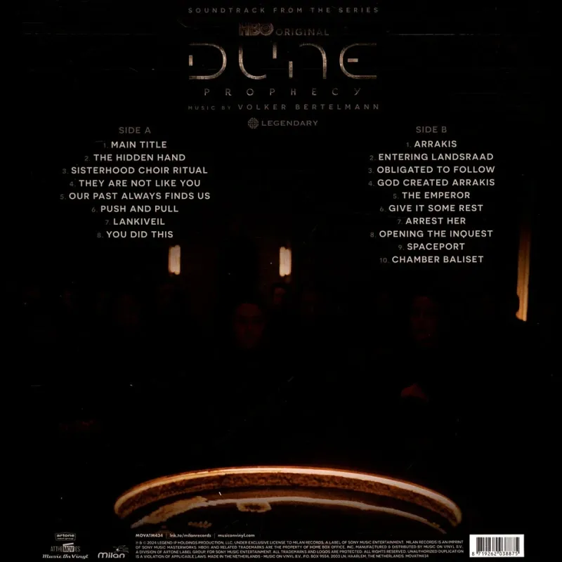 Dune: Prophecy (Soundtrack From The Series) (Orange Spice Marbled Vinyl)