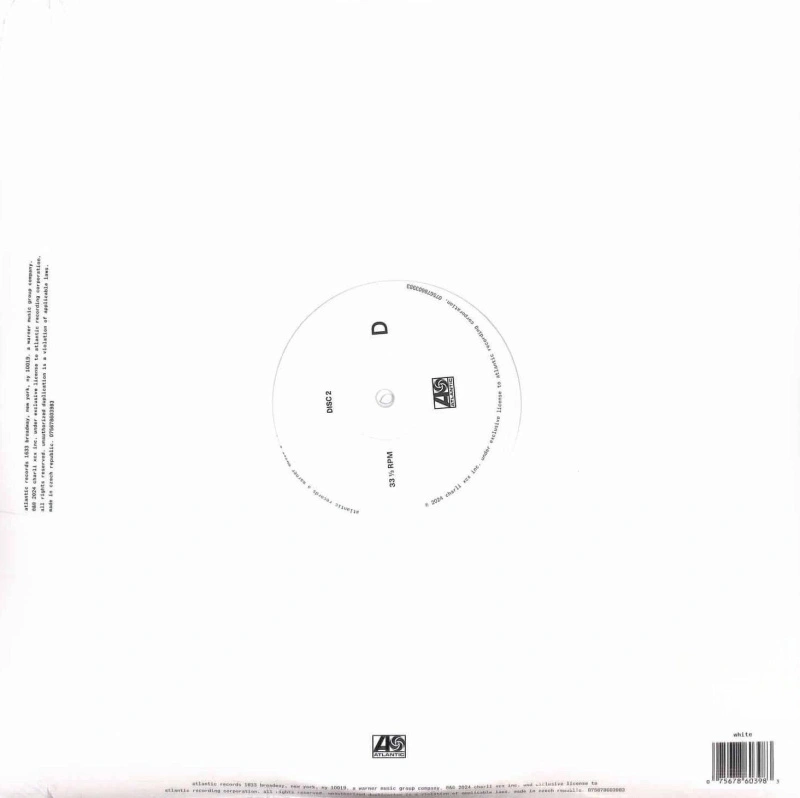 Brat And It's The Same But There's Three More Songs So It's Not (Deluxe Edition White Vinyl) 