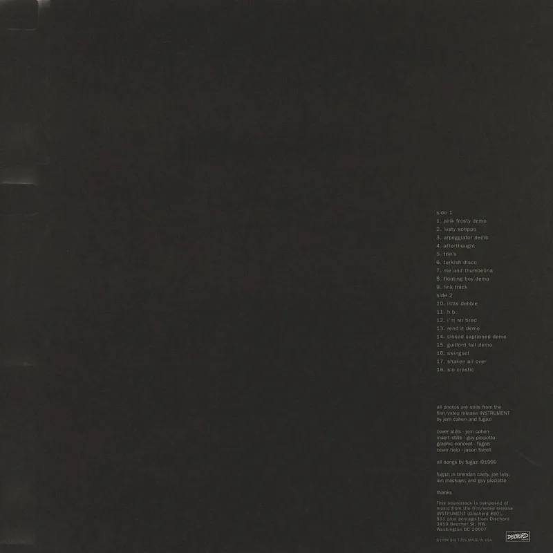 Instrument Soundtrack (Burgundy Red Vinyl)