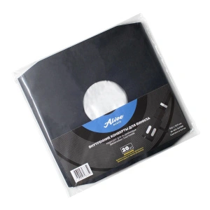 Конверты внутренние черные для 12" пластинок (20 шт.) Alive Audio AA-ACC-SLPINB