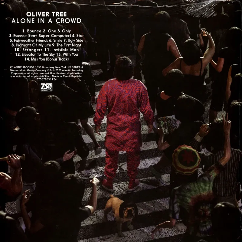 Alone In A Crowd (Red Apple, Blue Jay & Black Tri-Colour Vinyl)