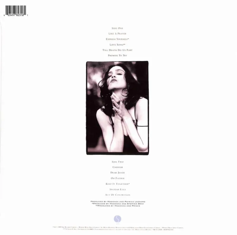 Like A Prayer (Silver Vinyl)