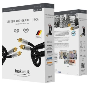 INAKUSTIK Exzellenz Stereo Cable RCA 0.75 m