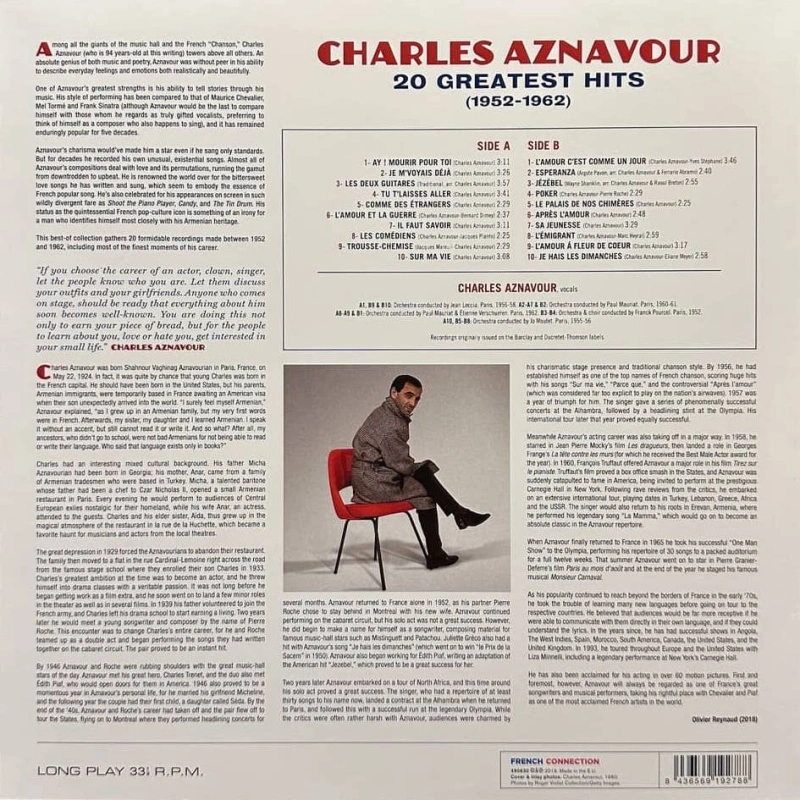 20 Greatest Hits (1952 - 1962)