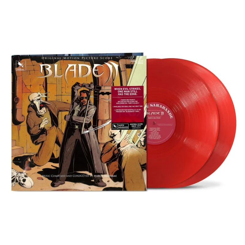 Blade II (Original Motion Picture Score) (Alternative Cover Bloodbath Red Transparent Vinyl)