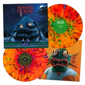 Monster House (Original Motion Picture Soundtrack) (Dynamite Demolition Fire Orange & Yellow Swirl with Monster House Blue Splatter Vinyl)