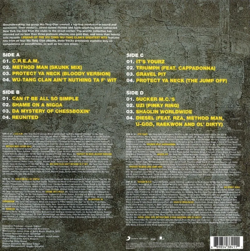 Legend Of The Wu-Tang: Wu-Tang Clan's Greatest Hits