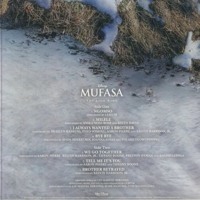 Mufasa: The Lion King (Yellow & Brown Galaxy Translusent Vinyl)