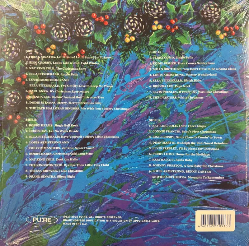 Christmas Collection: Extended Edition (Solid Red / Solid Green Splatter Crystal Clear Vinyl)