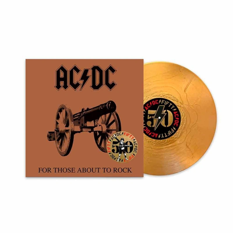  For Those About To Rock (50th Anniversary Special Edition Gold Vinyl) 