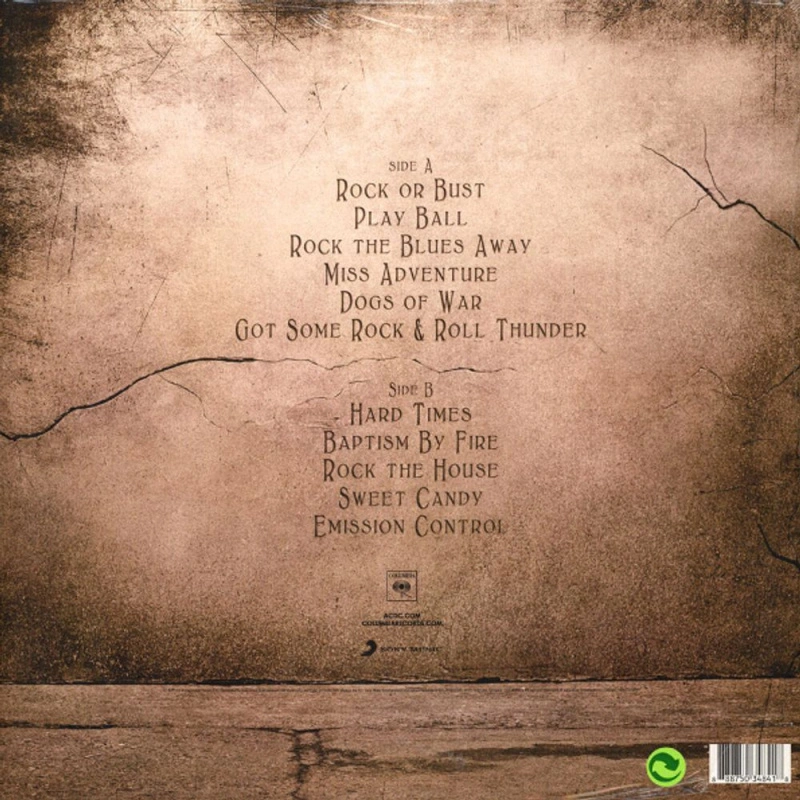 AC/DC – Rock Or Bust (50th Anniversary Special Edition Gold Vinyl) 