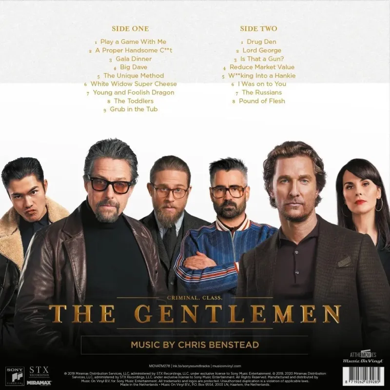 The Gentlemen (Original Motion Picture Soundtrack) (Translucent Yellow Vinyl)
