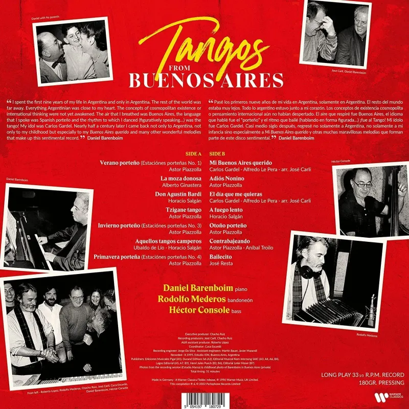 Tangos From Buenos Aires