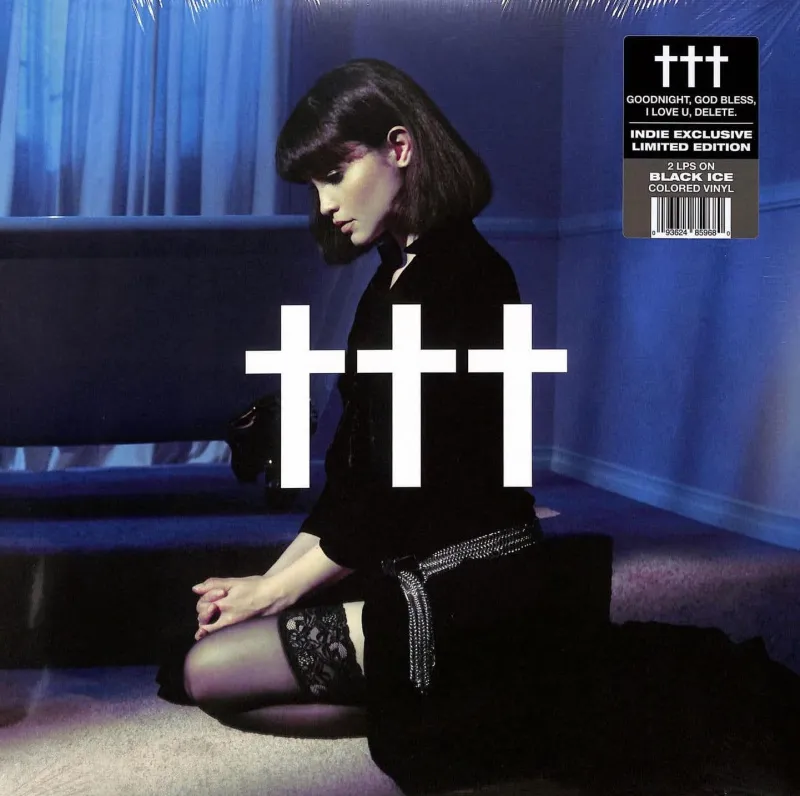 Goodnight, God Bless, I Love U, Delete. (Black Ice Vinyl)