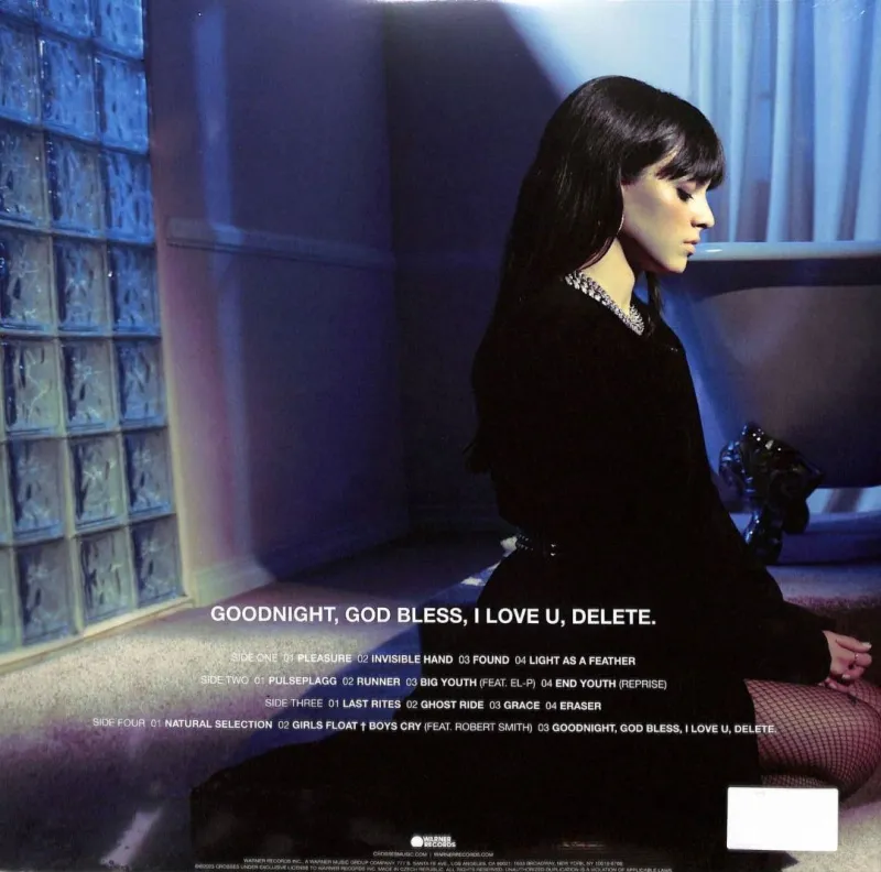 Goodnight, God Bless, I Love U, Delete. (Black Ice Vinyl)