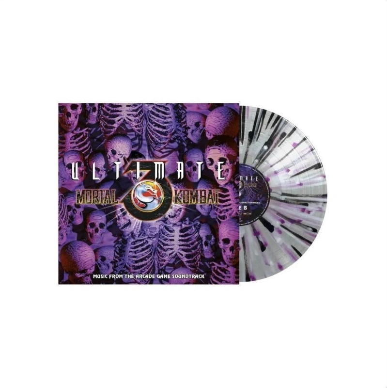 Ultimate Mortal Kombat 3 (Music From The Arcade Game Soundtrack) (Clear with Purple White Splatter Vinyl)