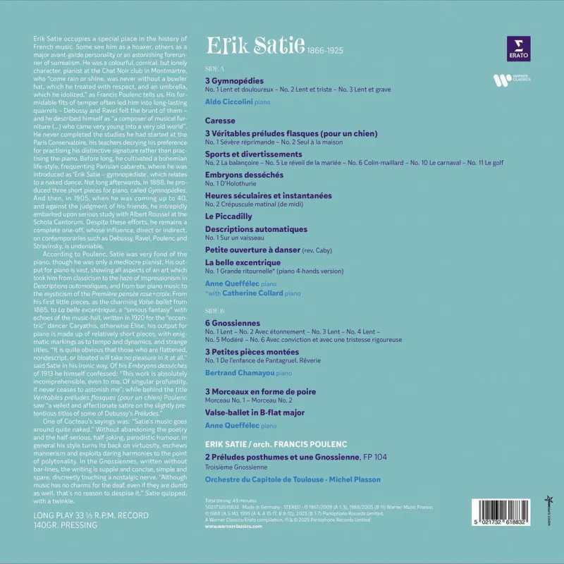 Best Of Erik Satie: Le Bel Excentrique