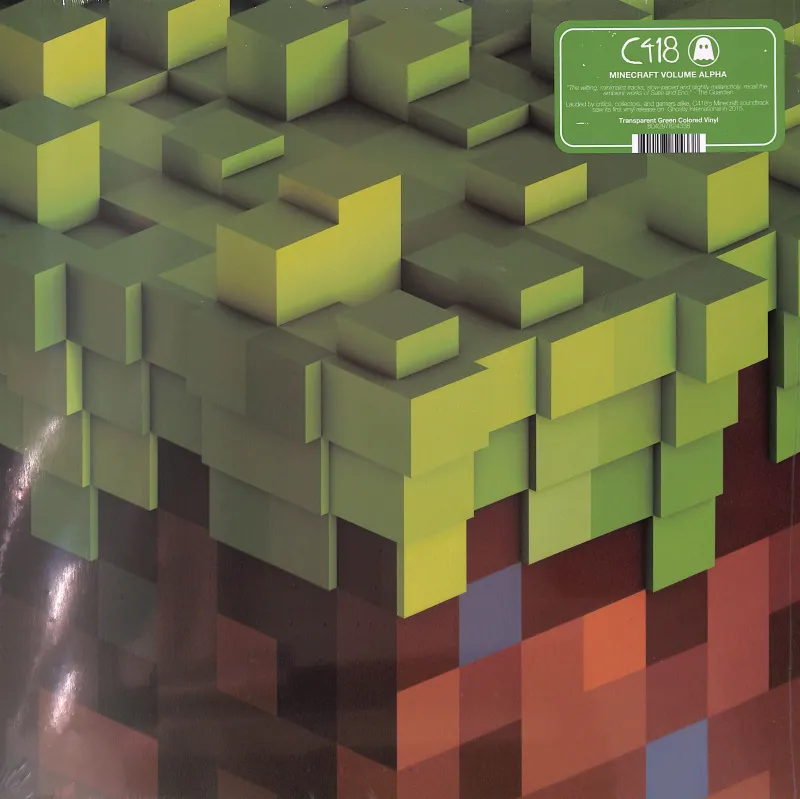 Minecraft Volume Alpha (Green Transparent Vinyl)