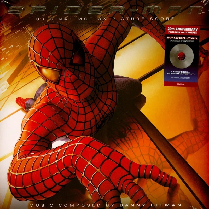 Spider-Man (Original Motion Picture Score) (20th Anniversary Silver Vinyl)