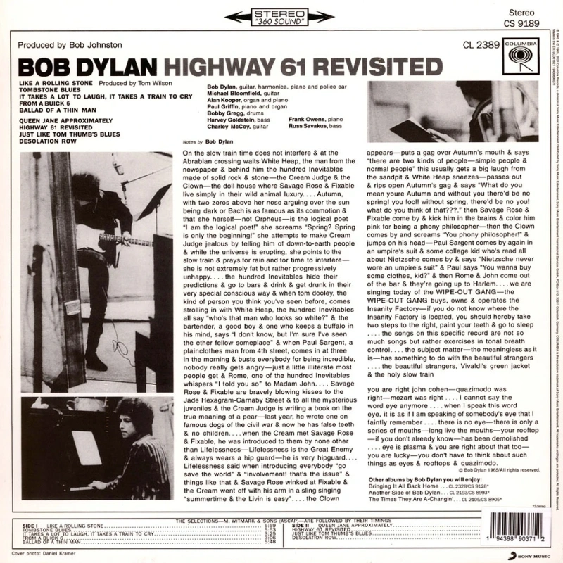 Highway 61 Revisited