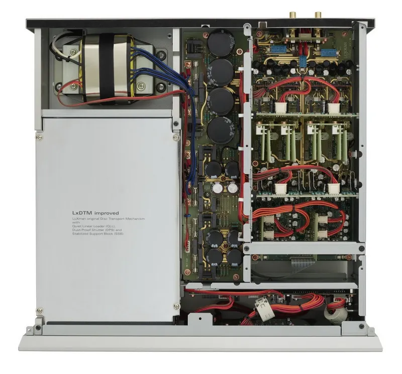 Luxman D-10X silver