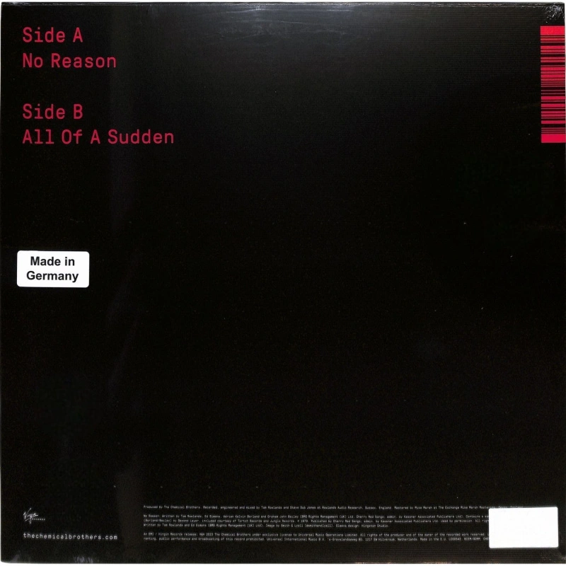 No Reason (Red Vinyl)