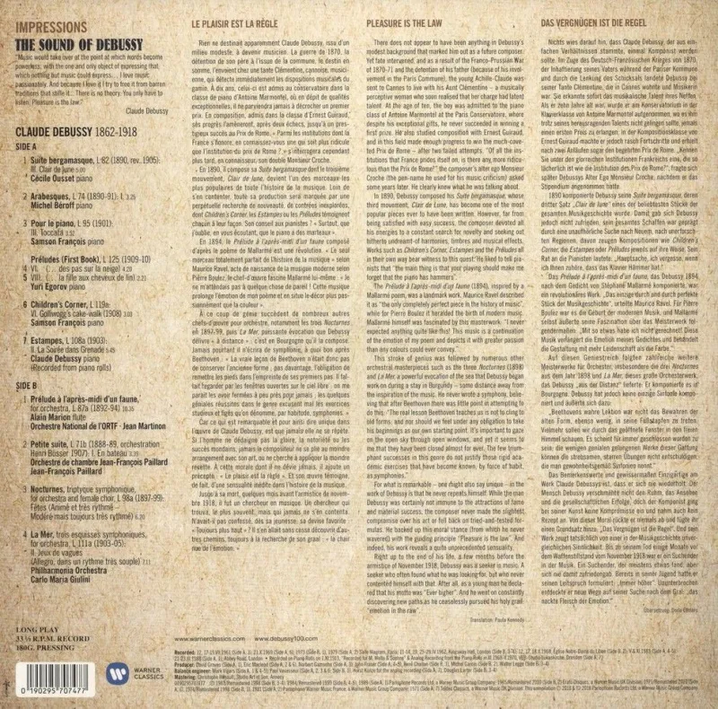 Debussy: Impressions - The Sound Of Debussy