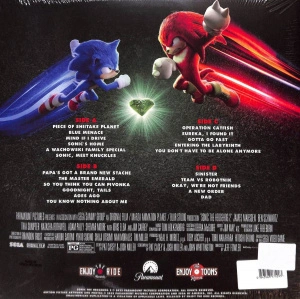 Sonic The Hedgehog 2 (Sonic & Robotnik / Knuckles & Tails Split Vinyl)