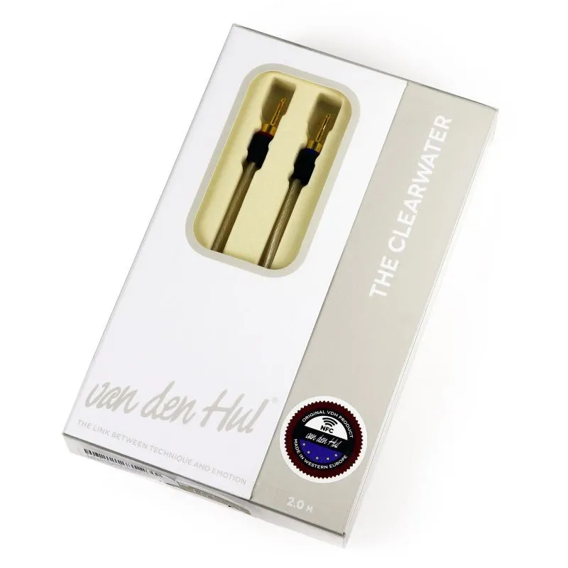 Van den Hul The Clearwater 2х2,5м с разъемами "Банан"