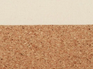 Сумка-шоппер со вставкой из пробки "Виниловый закат"